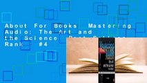 About For Books  Mastering Audio: The Art and the Science  Best Sellers Rank : #4