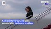 Kamala Harris's plane turns around after technical problem