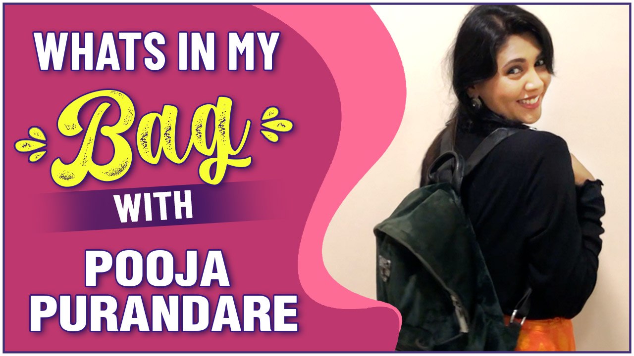 WHAT'S IN MY BAG ft. Pooja Purandare | Sundara Manamadhye Bharli, Miss NashikColors Marathi