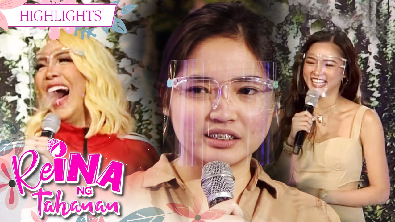 Vice Ganda and Kim Chiu laugh at the question of Raquel's daughter | It's Showtime Reina Ng Tahanan