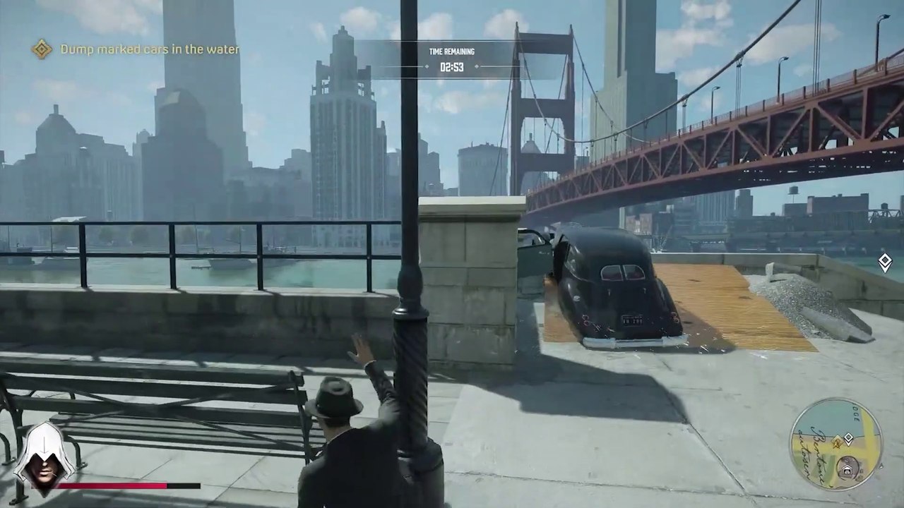Mafia - DE (2020): Hidden Mission #9: Explosive Situation | East of Pepe's Restaurant Phone Booth |