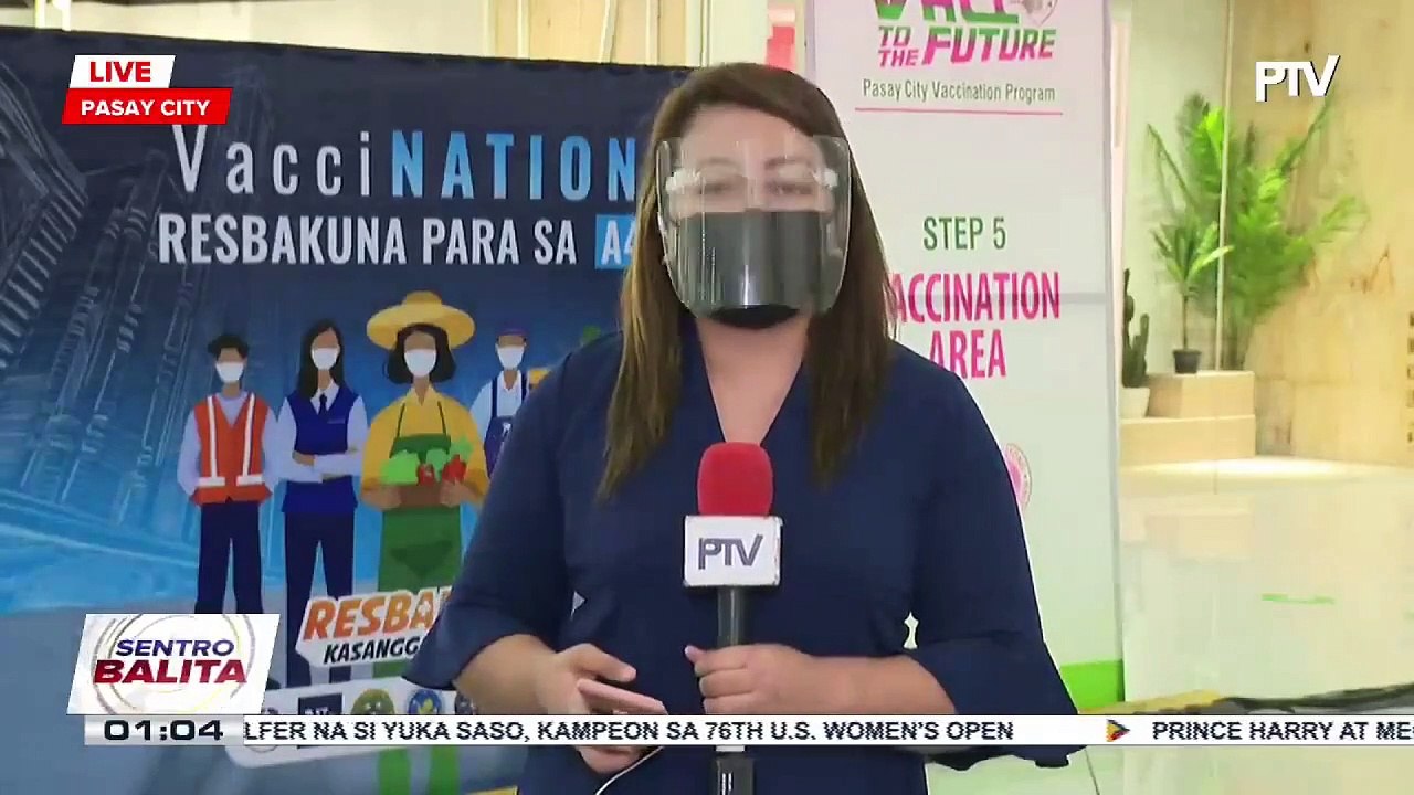 Pagbabakuna sa A4 priority group, simula na; Pangulong Duterte, tinawag na ‘light at the end of the tunnel’ ang pagbabakuna sa economic frontliners