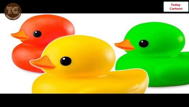 Rubber Ducks at the Swimming Pool - Nursery Cartoon