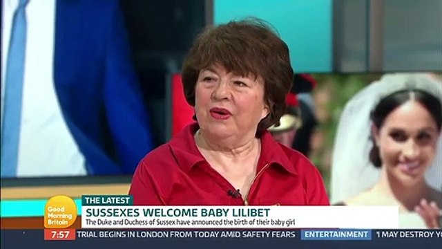 Royal biographer Angela Levin reacts to Harry and Meghan's decision to call their daughter Lilibet - Good Morning Britain