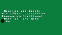 Hearing God Speak: A 52-Week Interactive Enneagram Devotional  Best Sellers Rank : #4
