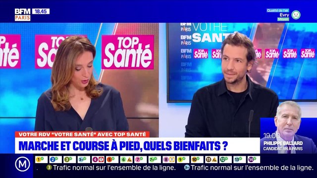 Votre Santé Paris : Marche et course à pied, quels bienfaits ? - 03/06