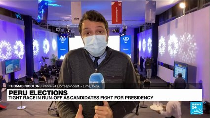 Fujimori, Castillo neck and neck after Peru presidential polls close