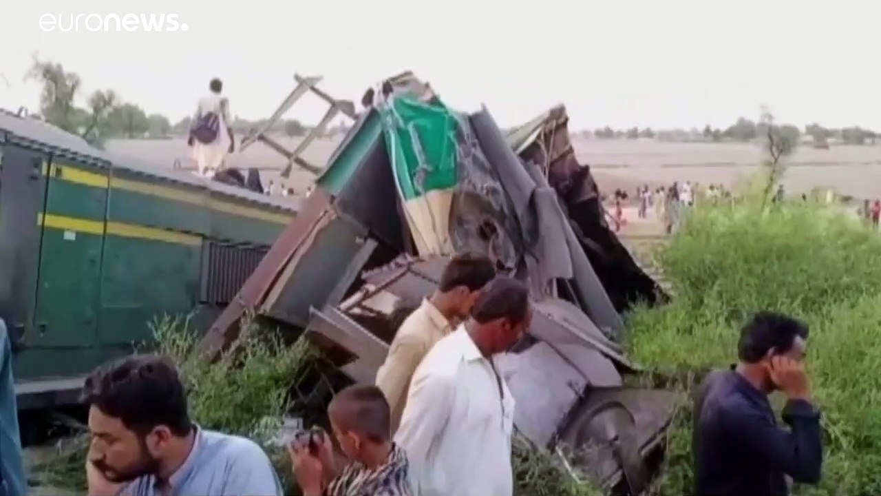 Tragedia ferroviaria en Pakistán