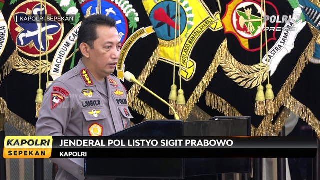 Kapolri Sepekan: Rakernis 4 Divisi Polri TA 2021 (2/3)