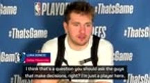 Doncic 'proud' of Mavs despite defeat, Carlisle predicts 'big off-season'