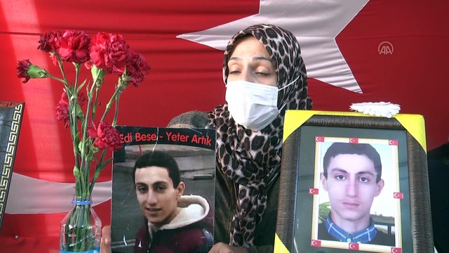 Diyarbakır anneleri evlatlarına kavuşmak için oturma eylemini kararlılıkla sürdürüyor