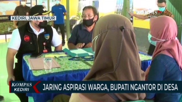 Jaring Aspirasi Warga, Bupati Kediri Berkantor Dari Desa