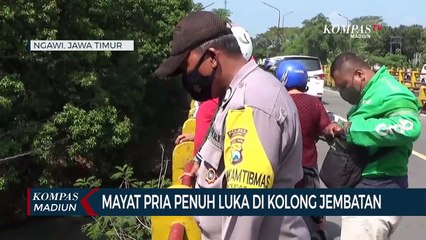 Mayat Pria Penuh Luka Ditemukan Di Kolong Jembatan