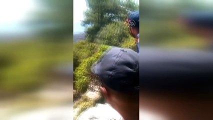 ANTALYA - Fotoğraf çekmek için gittiği dağlık bölgede kaybolan kişiyi arama çalışmaları sürüyor