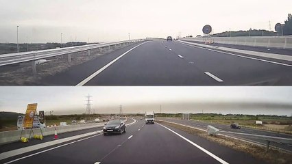 First traffic on new Testo's flyover