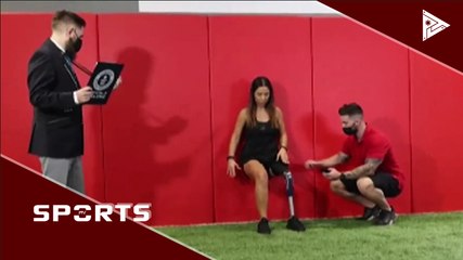 World record para sa Static Wall Sit, binasag ng isang amputee sa Dubai