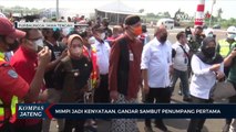 Mimpi Jadi Kenyataan, Ganjar Sambut Penumpang Pertama