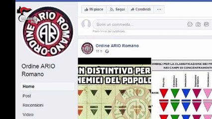 Roma - Istigavano all'odio razziale e antisemita: 12 indagati (07.06.21)