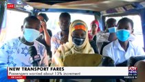 New Transport Fares: Passengers worried about 13% increment - AM Show on Joy News (7-6-21)