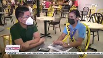 Mga ordinaryong manggagawa, kabilang sa mga binakunahan sa cermonial vaccination sa Pasay City