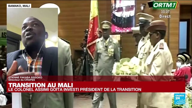 Assimi Goïta investi président de transition du Mali : va-t-on toujours vers des élections en 2022 ?