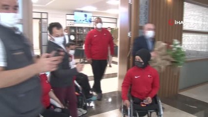 Başkan Çağırıcı "Altın kızları" makamında ağırladı