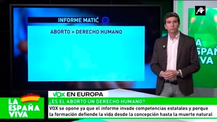 VOX defiende a los provida y se opone a que el aborto sea reconocido como 'derecho humano'