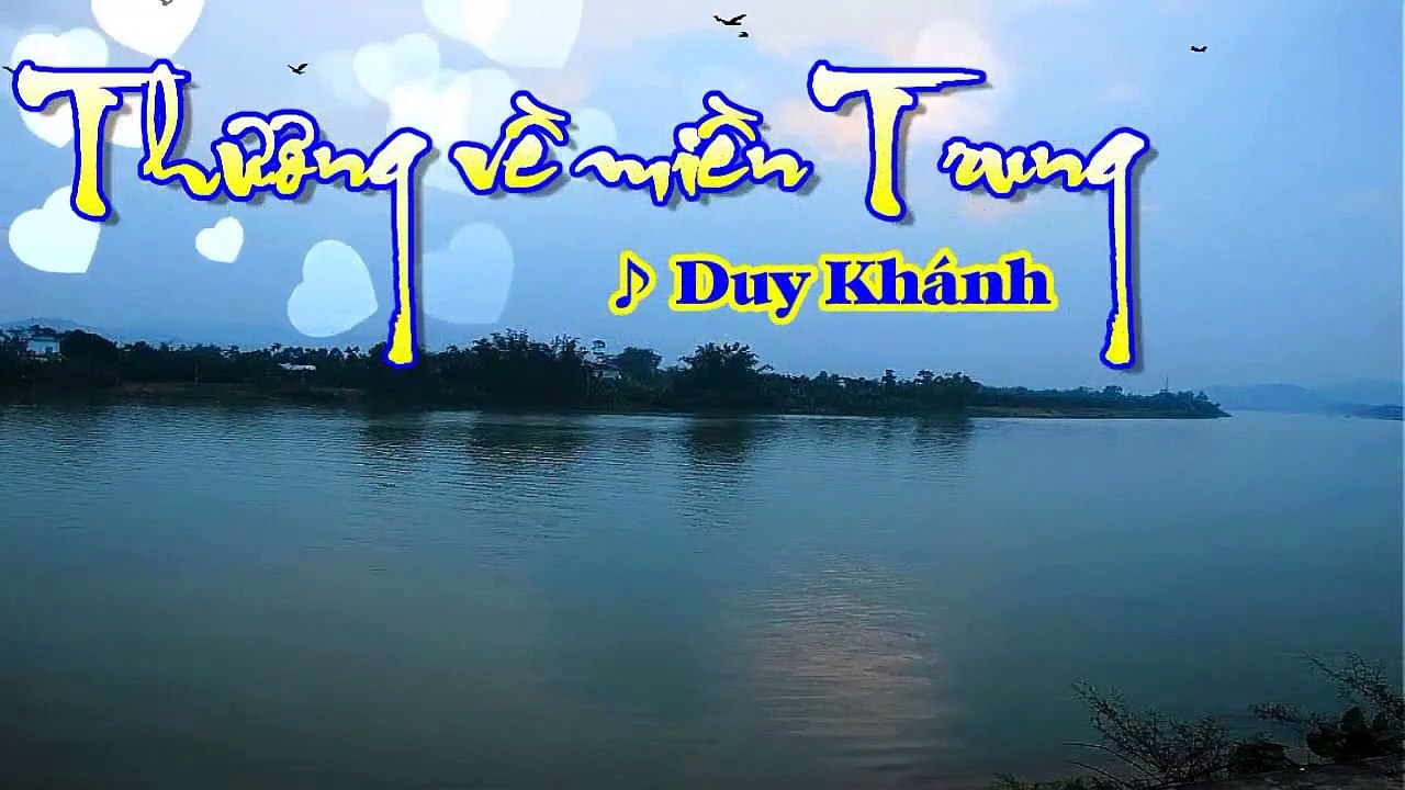 [Karaoke] THƯƠNG VỀ MIỀN TRUNG - Duy Khánh (Giọng Nữ)