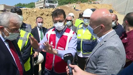 Ekrem İmamoğlu Melen Barajı'nı ziyaret etti