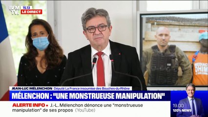 Jean-Luc Mélenchon dénonce "un appel au meurtre" après la vidéo d'un youtubeur d'extrême droitef