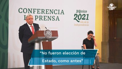 AMLO: Con elecciones del domingo se reafirmó el camino a la democracia