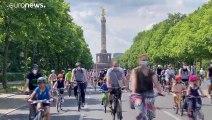Mehr Platz fürs Fahrrad: 20.000 bei Sternfahrt in Berlin