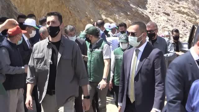 Son dakika: AFYONKARAHİSAR - Bakan Pakdemirli, yapımı tamamlanan Çay Barajı'nda incelemelerde bulundu