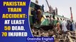 Pakistan: Two passenger trains collide, 50 people dead & many injured| Sindh| Oneindia News