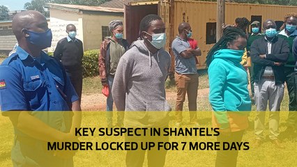 Key suspect in Shantel's murder locked up for 7 more days