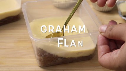 No Oven, No Steam, No mixer, No flour needed | GRAHAM FLAN