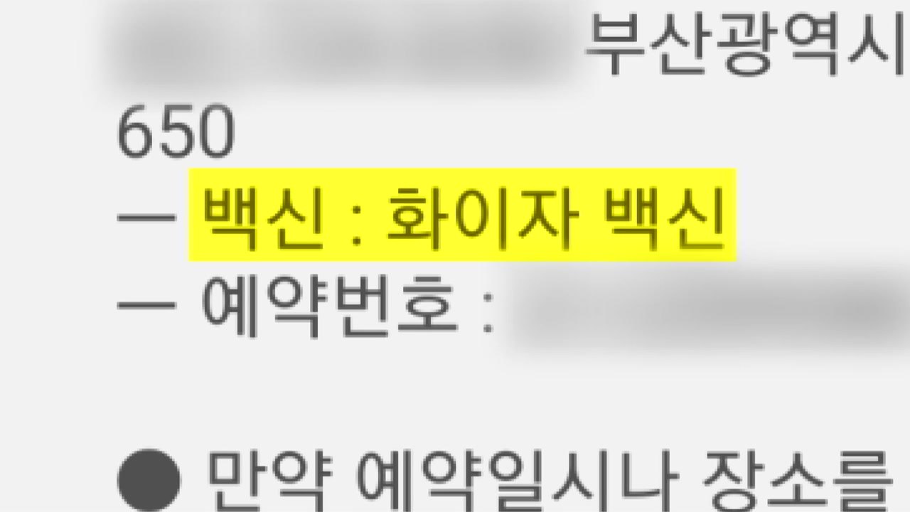 대기업 직원 만2천 명 "화이자 예약 성공"?..."질병청 직원 실수" / YTN