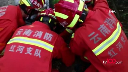 Kuyuya düşen 2 yaşındaki çocuk 10 saat böyle kurtarıldı