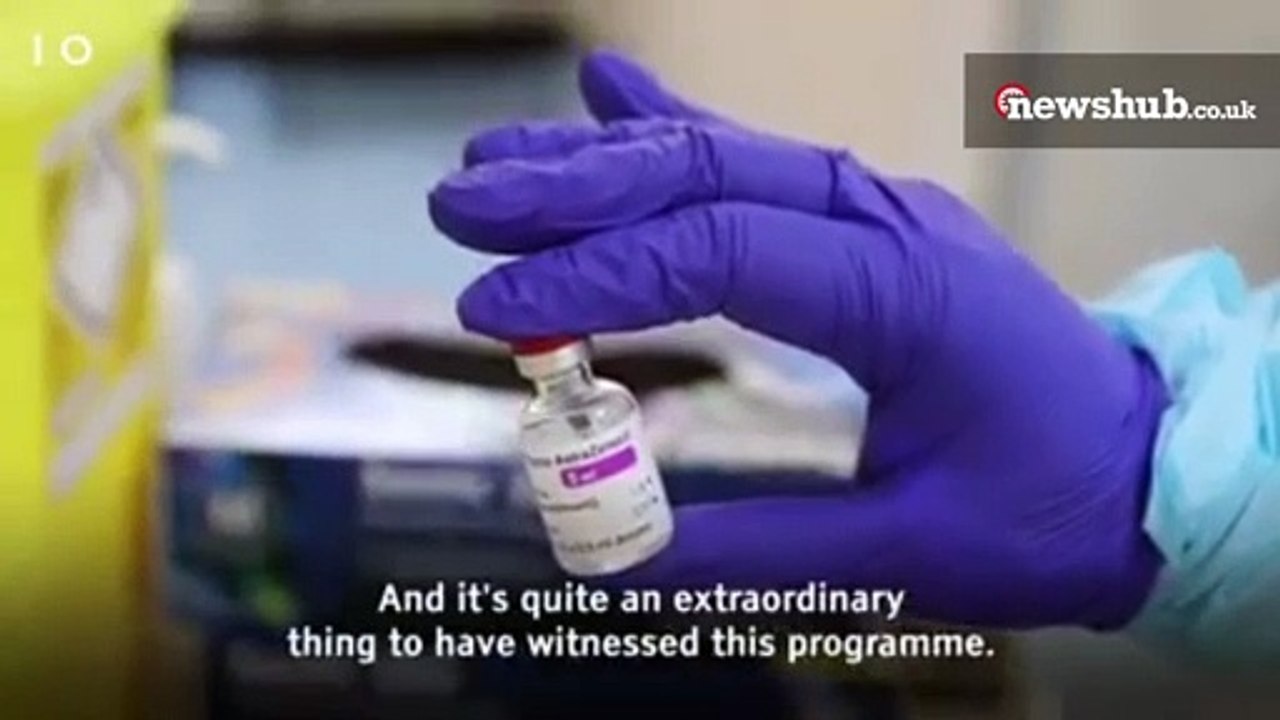 "40 people have received at least one dose of the vaccine"