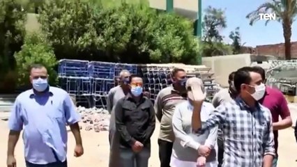 محافظ الفيوم يتفقد مشروعات "حياة كريمة"