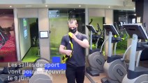 Covid-19: derniers préparatifs dans les salles de sport avant la réouverture