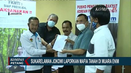 Sukarelawan Jokowi Laporkan Mafia Tanah di Muara Enim Sumsel