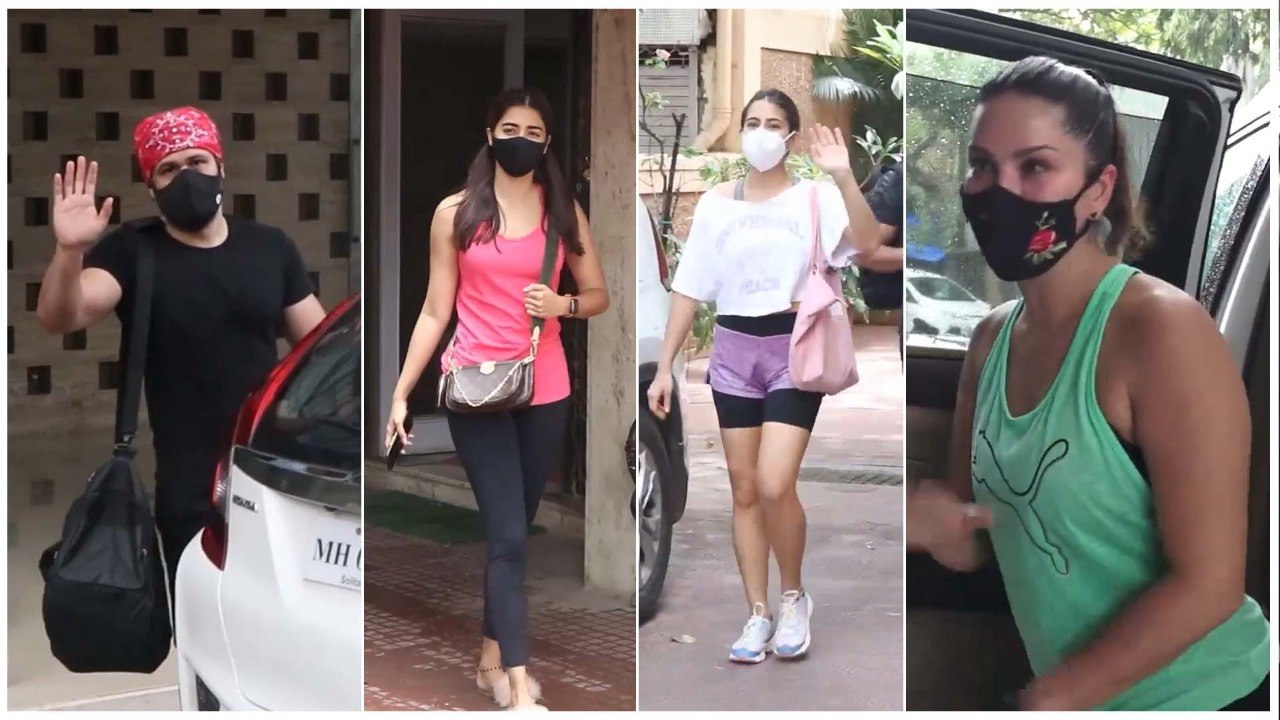 Various Celebs Spotted Heading To The Gym Post Lifting Of Lockdown