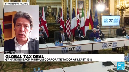 G7 nations agreed to back a global corporate tax rate of at least 15%