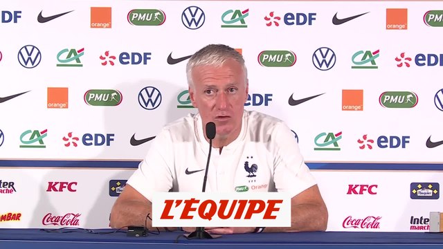 Deschamps : « Un retour à la normalité » - Foot - Bleus