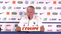Deschamps sur Coman, Hernandez et Rabiot :« S'il y a risque, je ne le prendrai pas » - Foot - Bleus