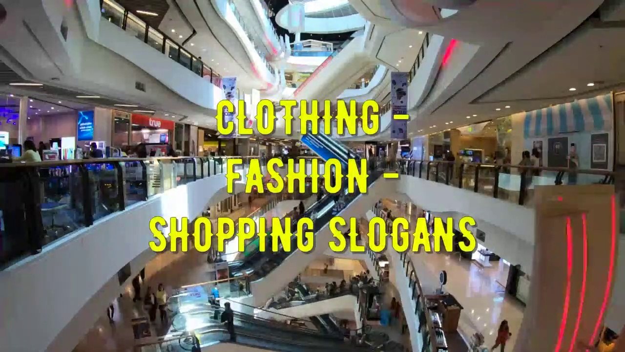 Clothing Fashion and Shopping Slogans - Clothing Taglines