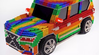 DIY Car  How To Make A Lexus LX570 Super Sport Car  From Magnetic Balls Satisfying