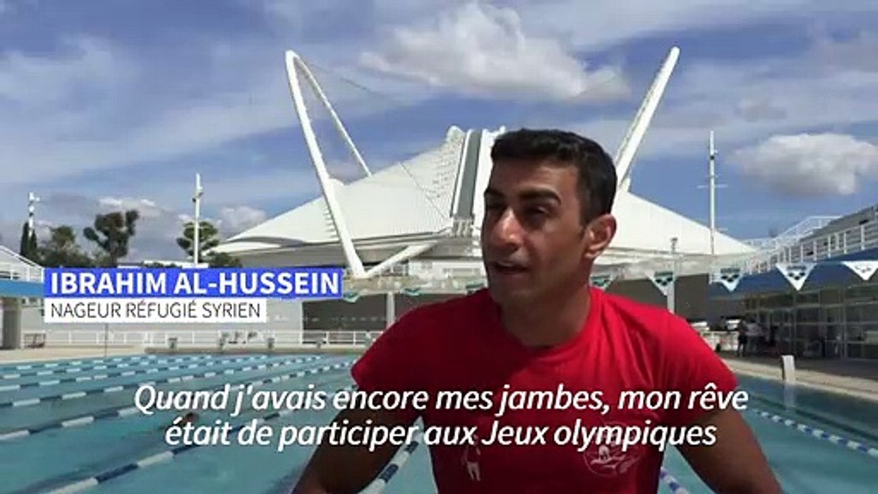 "Rien n'est impossible": un nageur réfugié syrien vise les Jeux paralympiques de Tokyo