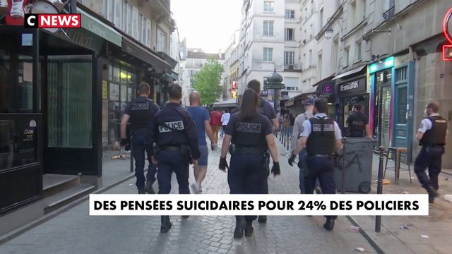 Police : 40% des agents en détresse psychologique, un quart a des pensées suicidaires